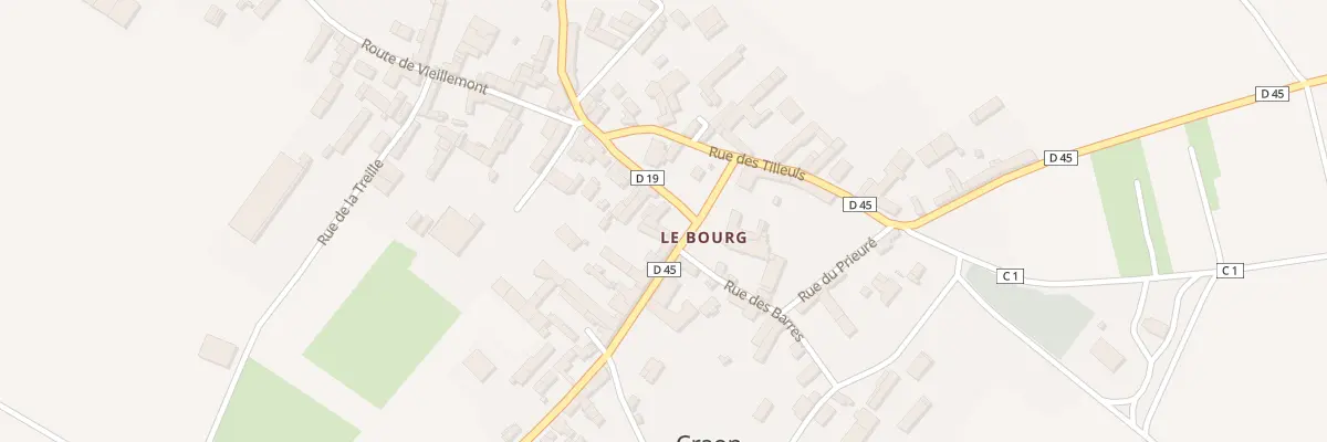 Plan du 1 Rue de l’Eglise à Craon