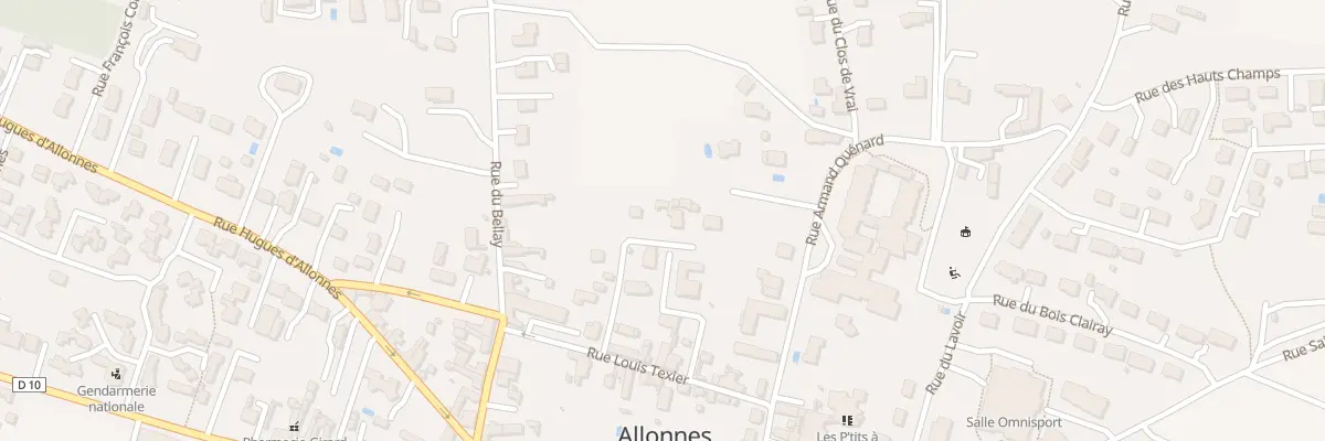 Plan du 21 Imp du Tertre à Allonnes