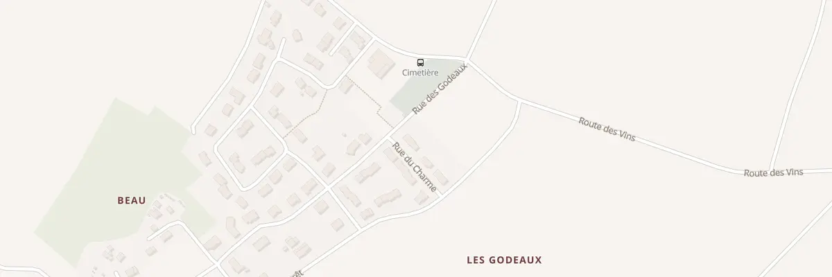 Plan du 2 Rue du Charme à Turquant
