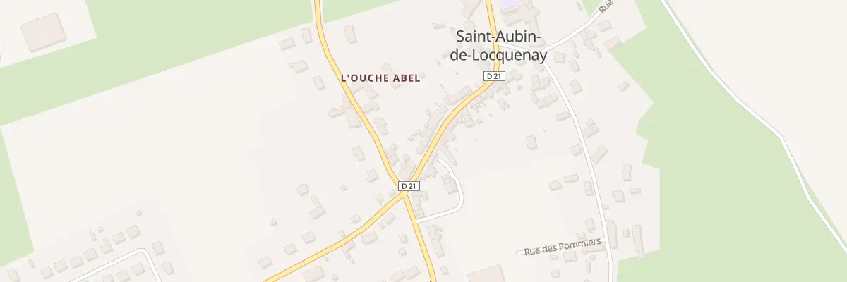 Plan du 14 Rue de St Christophe à Saint-Aubin-de-Locquenay