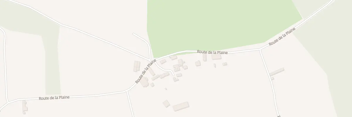 Plan du 11 Rte de la Plaine à Bazac