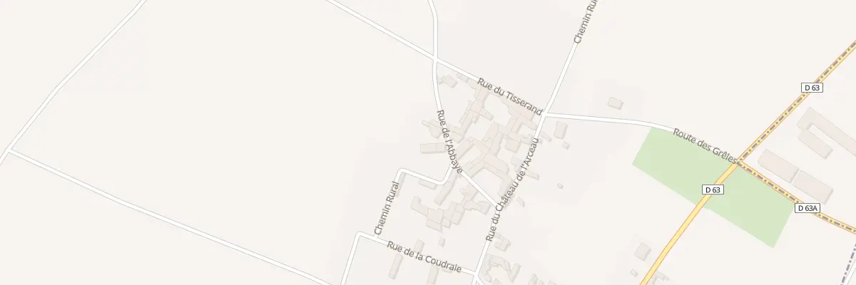 Plan du 5 Rue de l’Abbaye à La Grimaudière