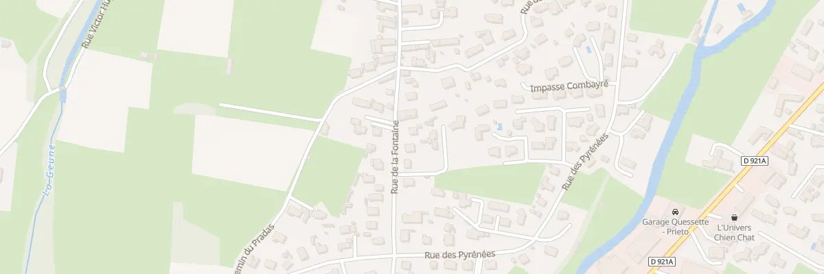 Plan du 27 Rue de la Fontaine à Juillan