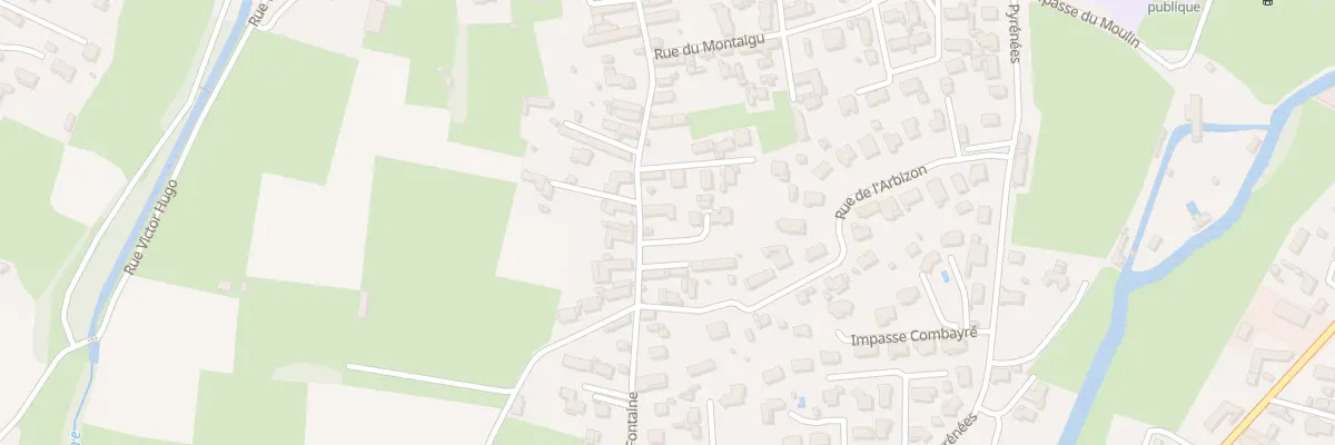 Plan du 19 Rue de la Fontaine à Juillan