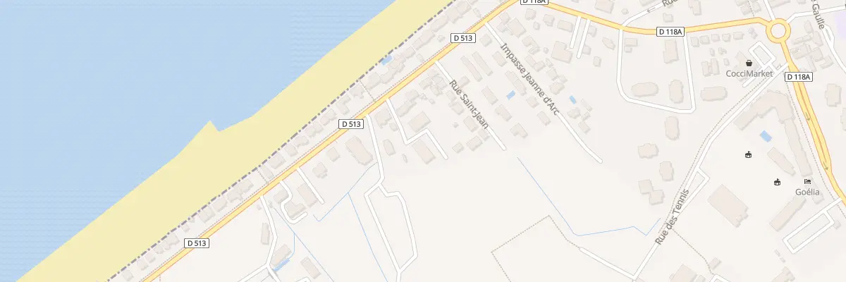 Plan du 91 Av Michel d’Ornano à Blonville-sur-Mer