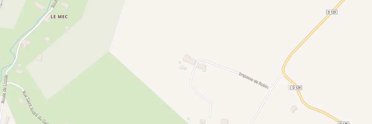 Plan du 238 Imp de Robin à Mongauzy