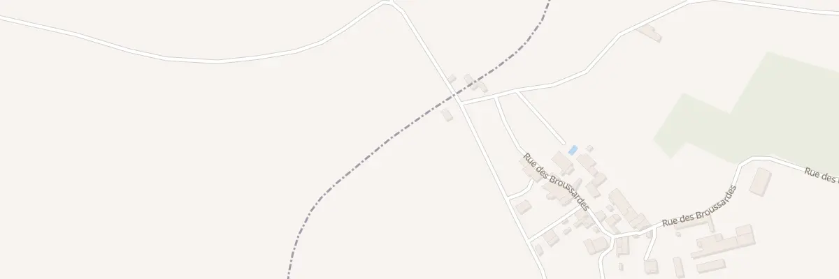 Plan du 2 Rte de la Courtaudière à Empuré