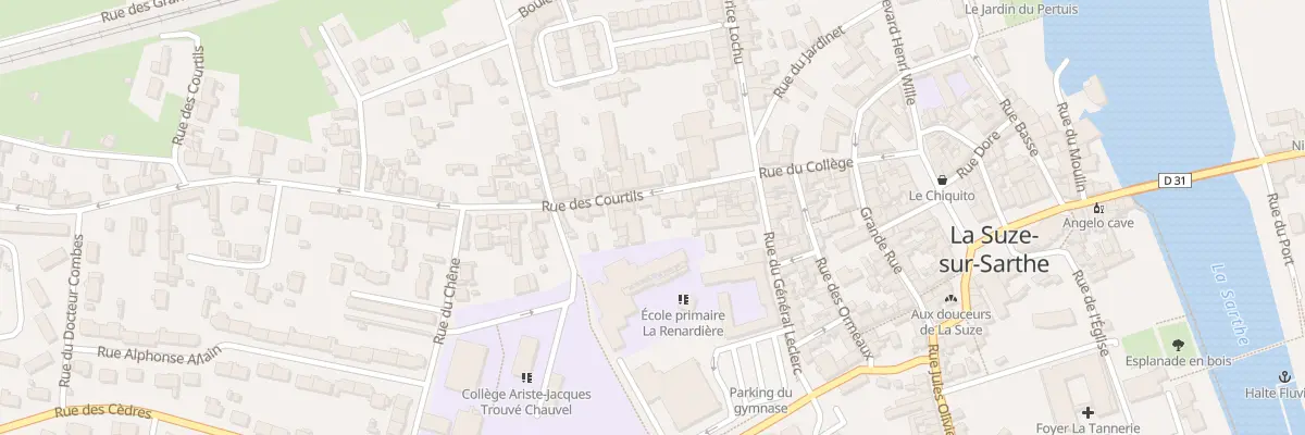 Plan du 9 Rue des Courtils à La Suze-sur-Sarthe
