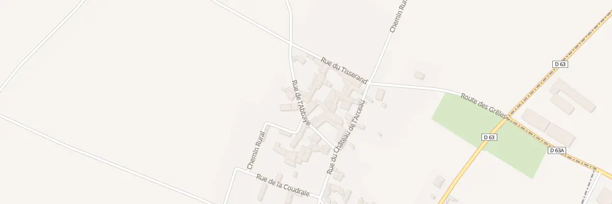 Plan du 10 Rue de l’Abbaye à La Grimaudière