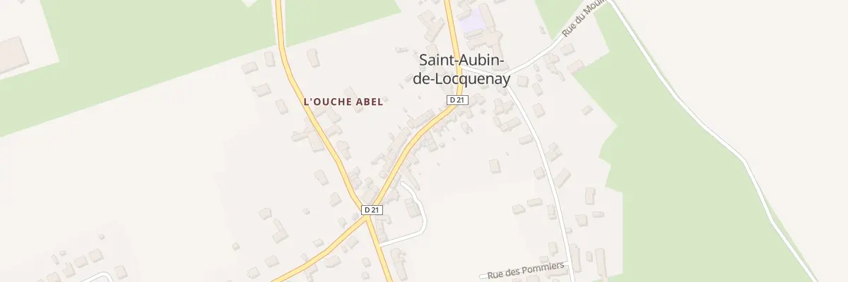 Plan du 23 Rue de Saint-Christophe à Saint-Aubin-de-Locquenay