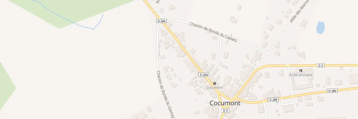 Plan du 29 Rue du Grapput à Cocumont