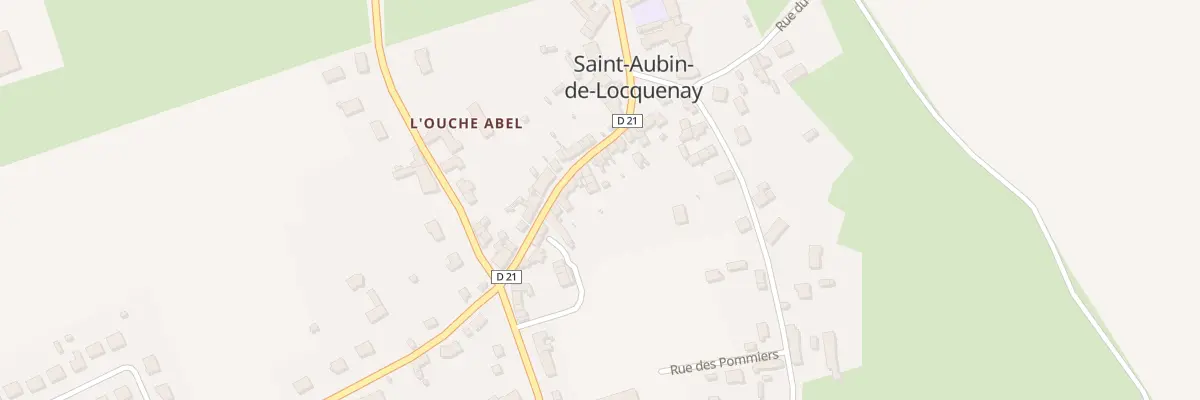 Plan du 19 Rue de Saint-Christophe à Saint-Aubin-de-Locquenay