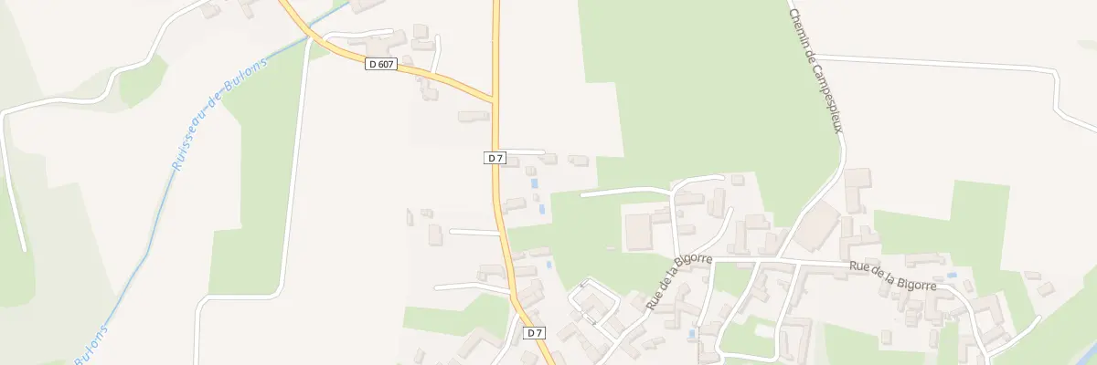Plan du 20 Rue du Vignemale à Bénac