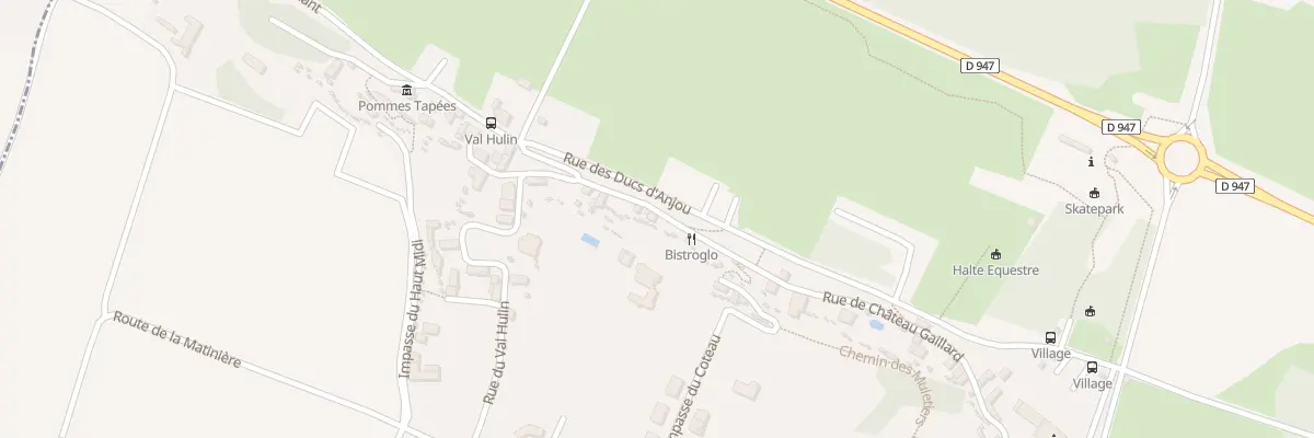 Plan du 15 Rue de Chateau Gaillard à Turquant