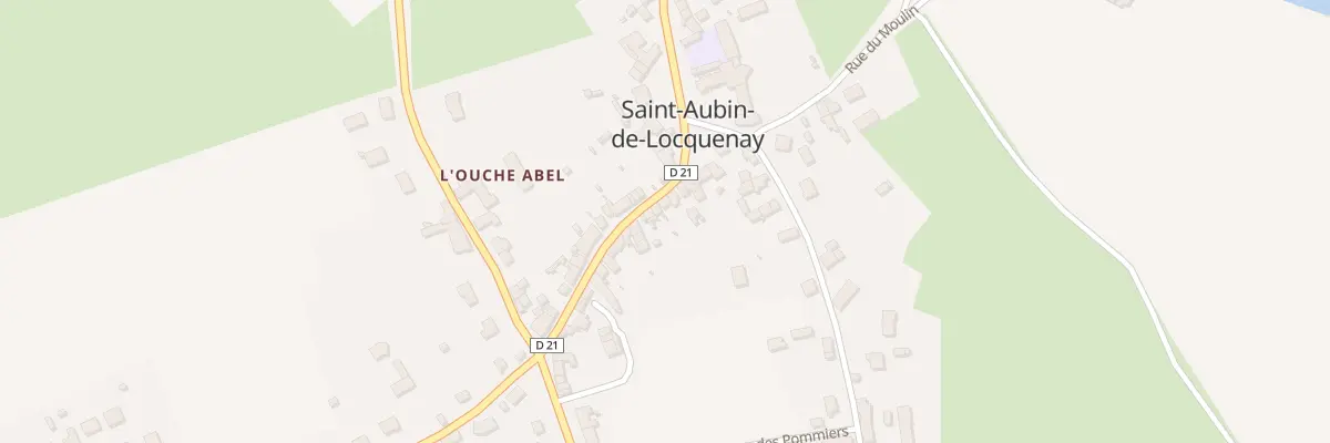 Plan du 13 Rue de St Christophe à Saint-Aubin-de-Locquenay
