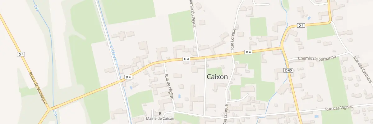 Plan du 9 Rue du Pont du Lys à Caixon