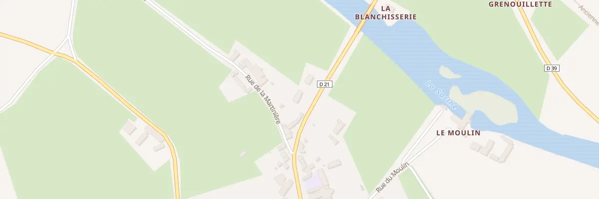 Plan du 17 Rue de Fresnay à Saint-Aubin-de-Locquenay