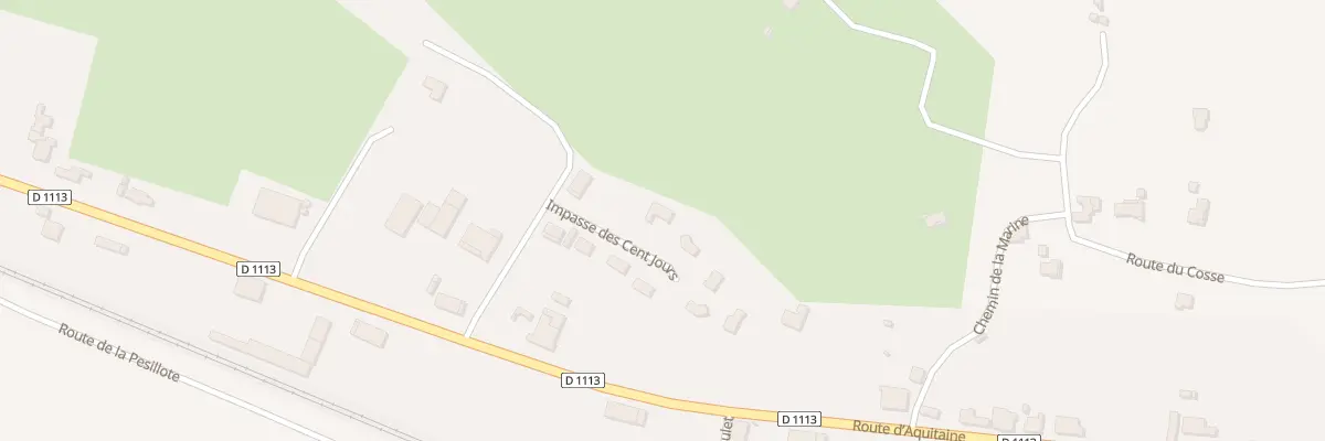 Plan du 85 Imp Les Cent Jours à Mongauzy