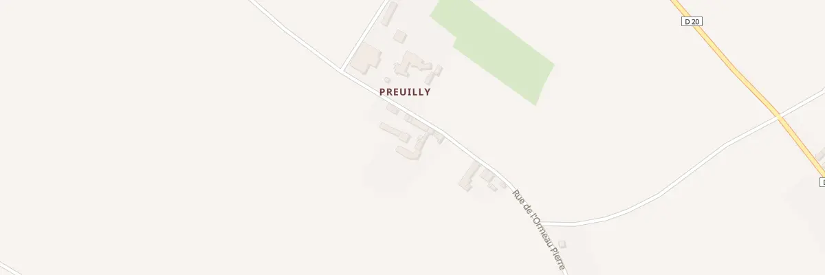 Plan du 15 Rue de l’Ormeau Pierre à Mouterre-Silly