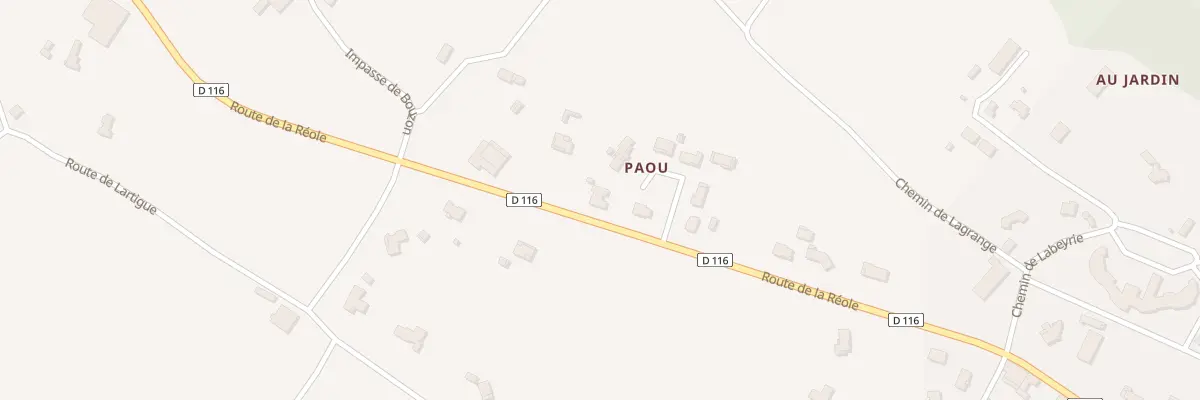 Plan du 568 Paou à Meilhan-sur-Garonne