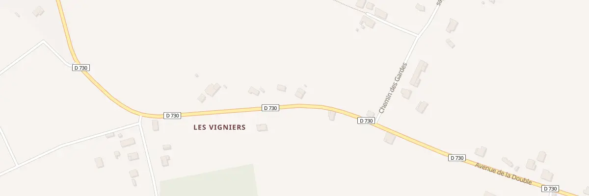 Plan du 2 Gouenard à La Roche-Chalais