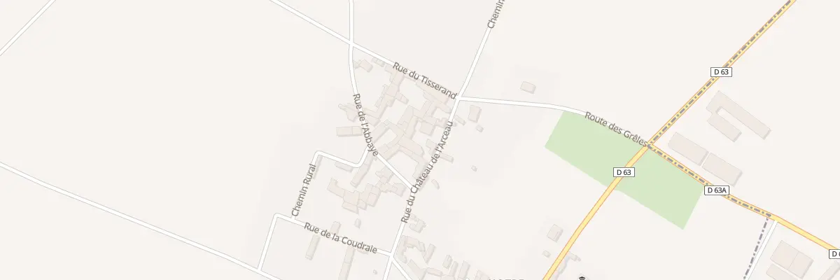 Plan du 3 Rue du Château de l’Arceau à La Grimaudière