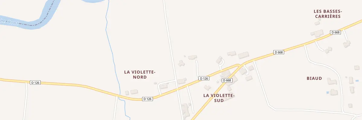 Plan du 6 Au Moulin à Roquebrune