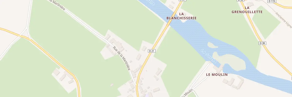 Plan du 19 Rue de Fresnay à Saint-Aubin-de-Locquenay
