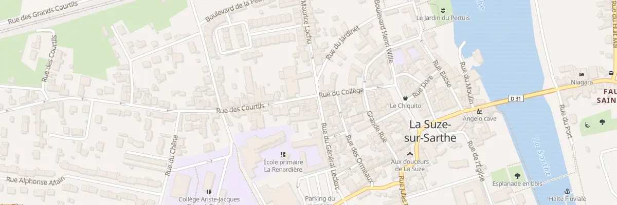 Plan du 1 Rue des Courtils à La Suze-sur-Sarthe