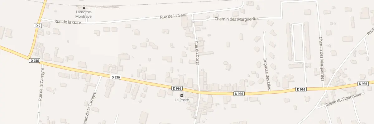 Plan du 7 Rue du Dorat à Lamothe-Montravel