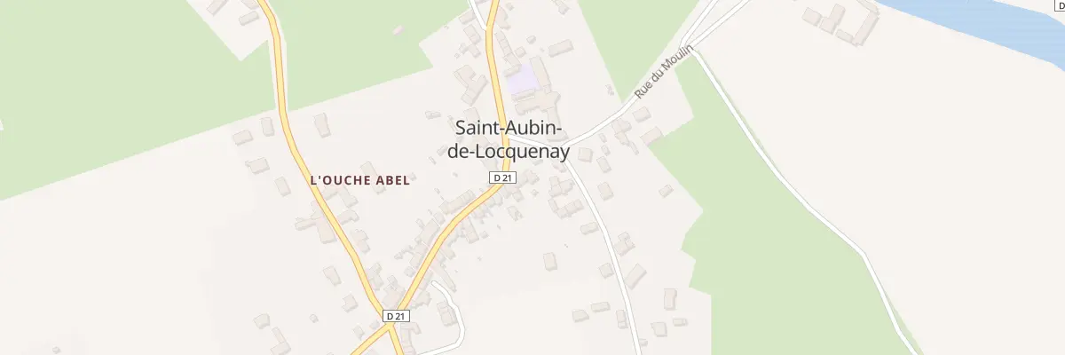 Plan du 3 Rue de St Christophe à Saint-Aubin-de-Locquenay