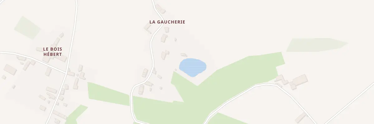 Plan du 9 La Gaucherie à Lonrai