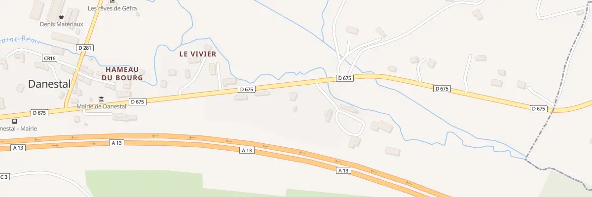 Plan du 5039 Le Bourg à Danestal
