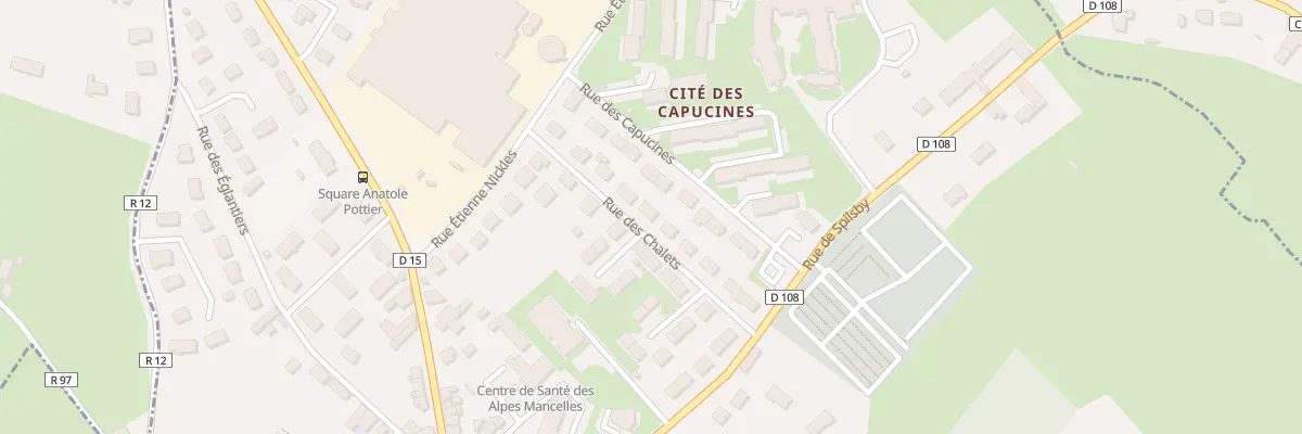 Plan du 12 Rue des Chalets à Fresnay-sur-Sarthe