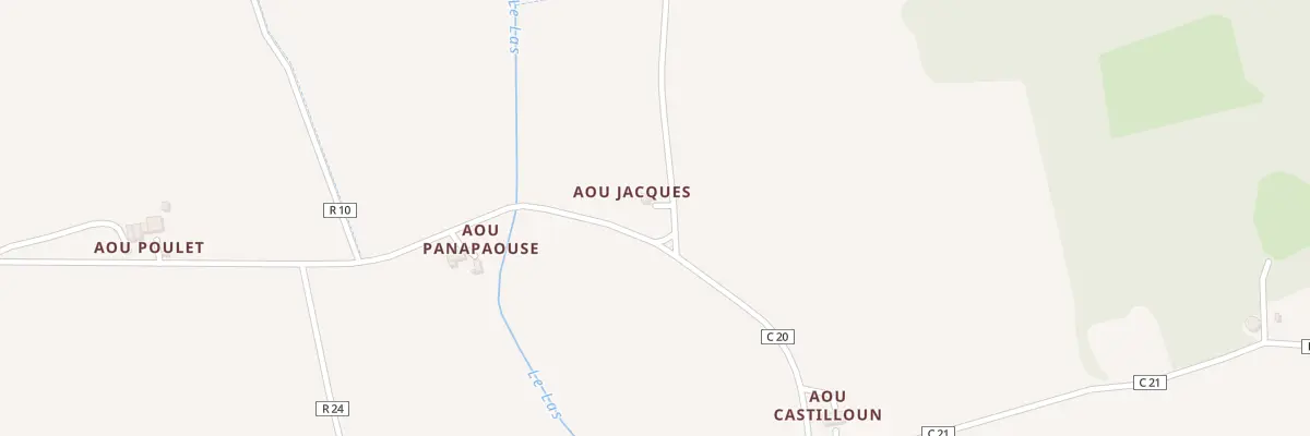 Plan du 5 Chem de Cabos à Jû-Belloc