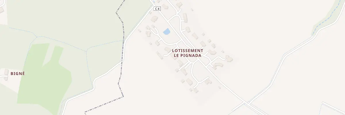 Plan du 145 Le Crum à Escalans