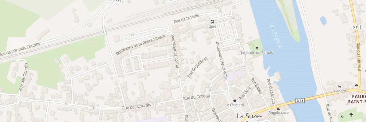 Plan du 8 Rue Maurice Lochu à La Suze-sur-Sarthe