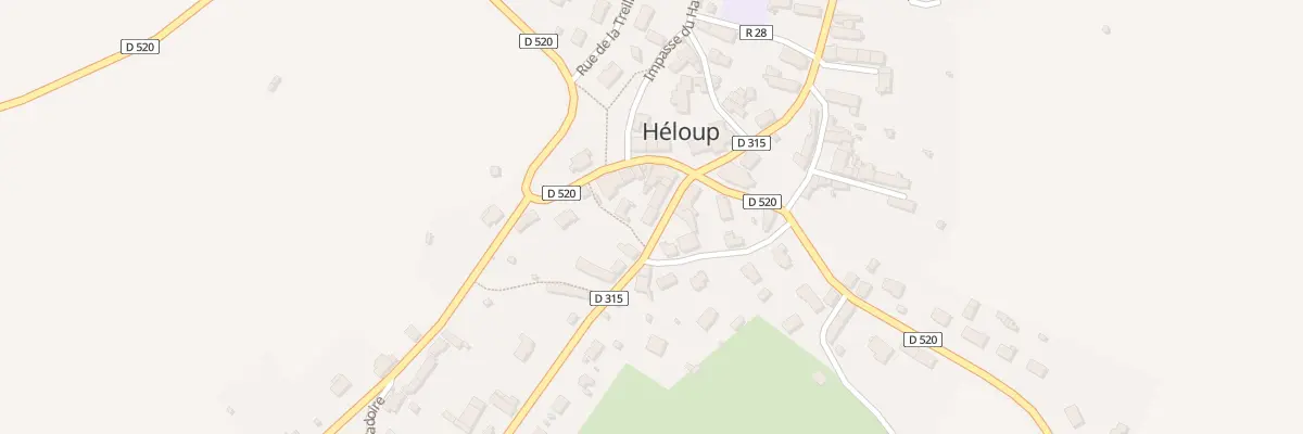 Plan du 8 Rte de Moulins-le-Carbonnel à Héloup