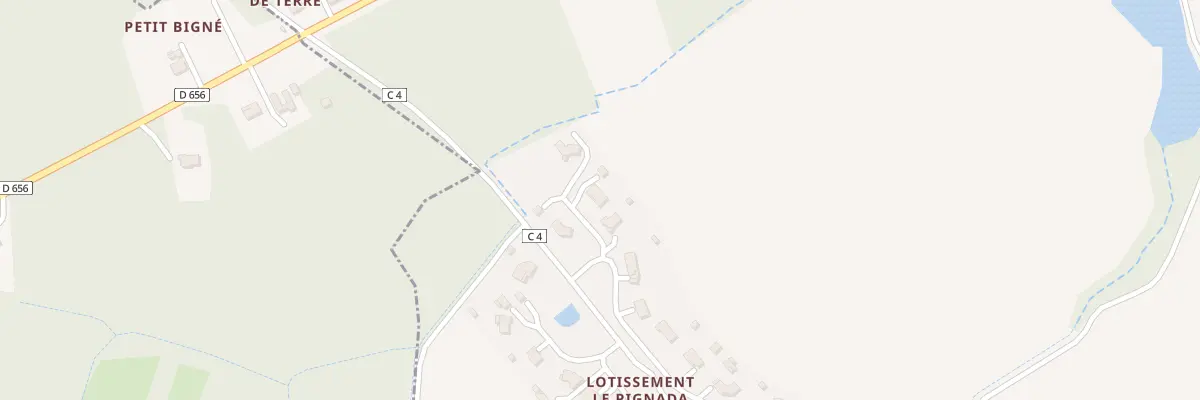 Plan du 150 Bourdet à Escalans