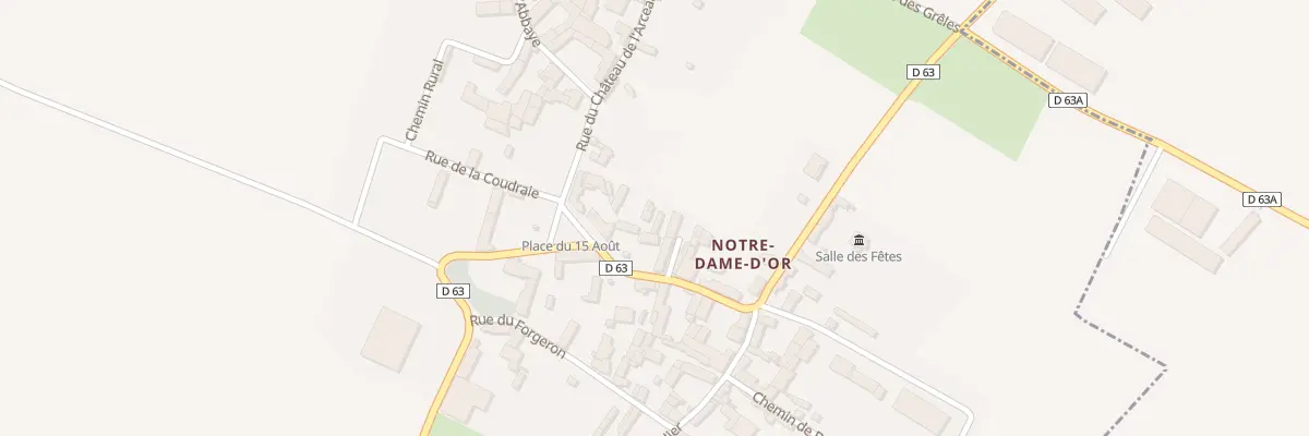 Plan du 3 Rte de Frontenay à La Grimaudière