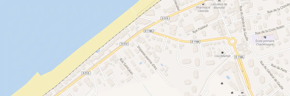 Plan du 3 Imp Jeanne d’Arc à Blonville-sur-Mer
