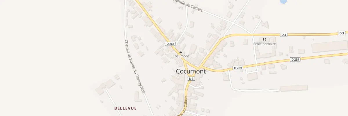 Plan du 5 Rue du Grapput à Cocumont