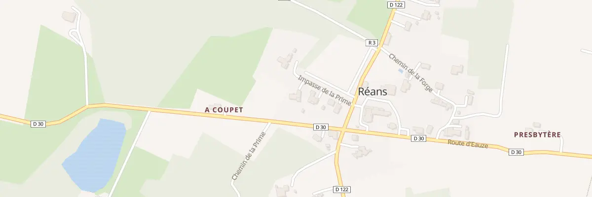 Plan du 5157 A la Prime à Réans