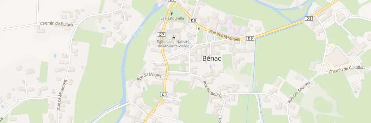 Plan du 4 Rue du Muguet à Bénac
