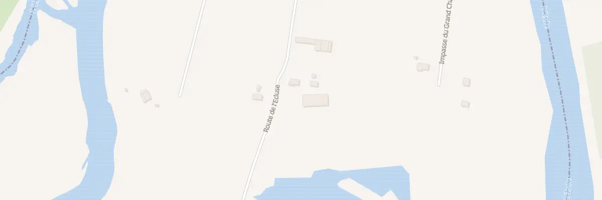 Plan du 1207 Rte de l’Ecluse à Saint-Antoine-sur-l’Isle