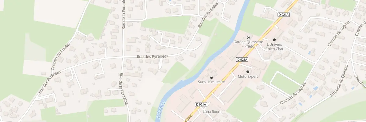 Plan du 41 Rue des Pyrénées à Juillan