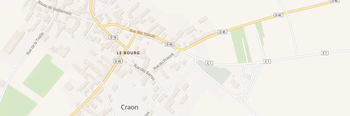 Plan du 6 Rue des Tilleuls à Craon