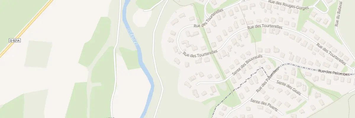 Plan du 56 Rue des Tourterelles à Juillan