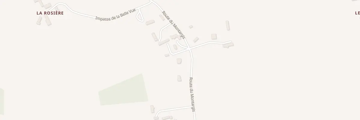 Plan du 596 Rte du Montargis -St Lt Mont- à Cambremer