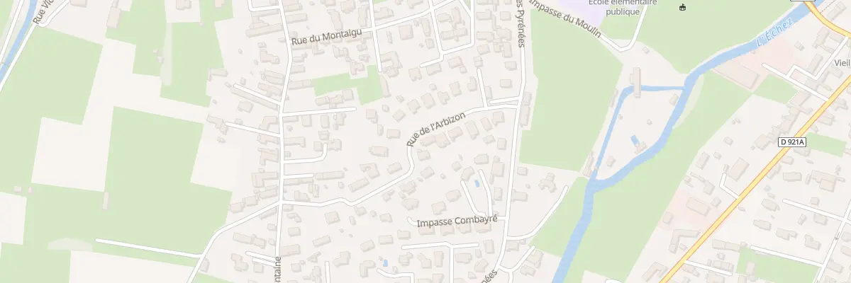 Plan du 11 Rue de l’Arbizon à Juillan